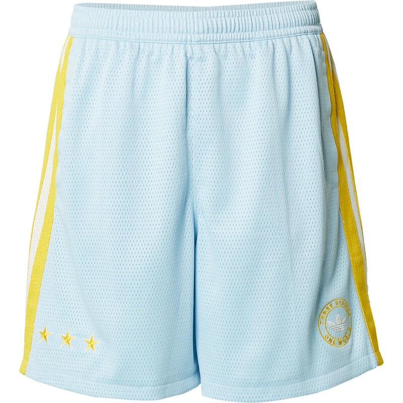 ADIDAS ORIGINALS Nohavice SANTIAGO svetlomodrá / žltá / biela 68213665