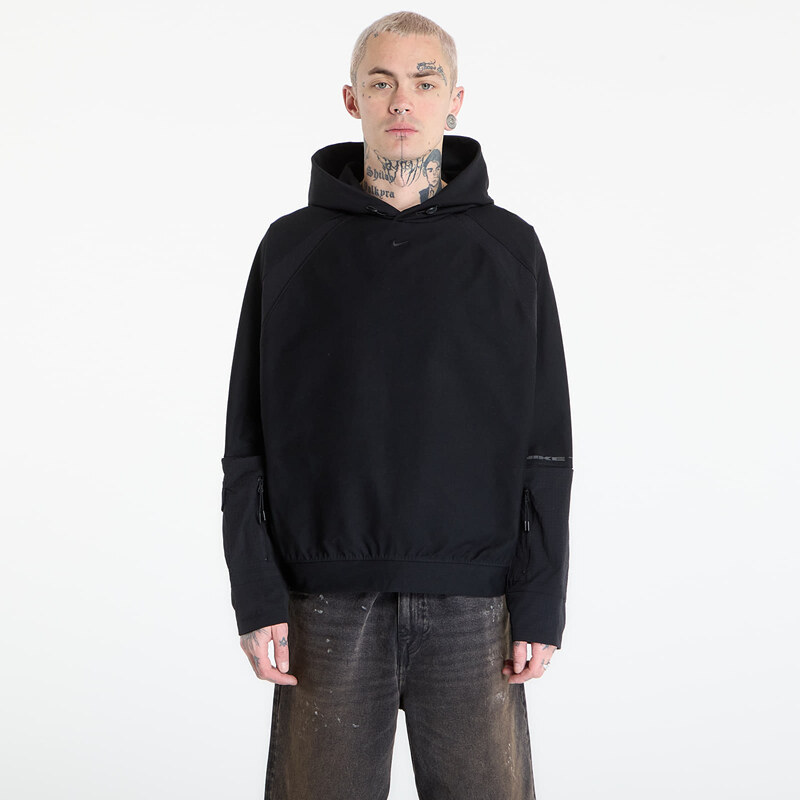 Mikina Nike Tech Mens Dri-FIT Shori Knit Utility Hoodie Black/ Black/ 68212070