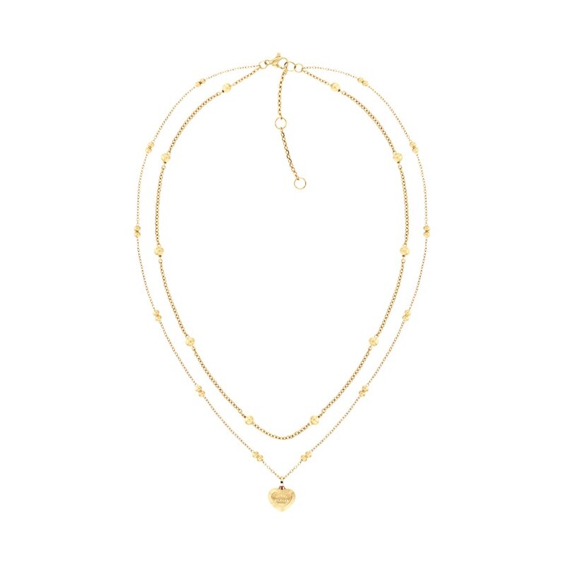Tommy Hilfiger Pozlátený dvojitý náhrdelník Layered 2781010 68194321