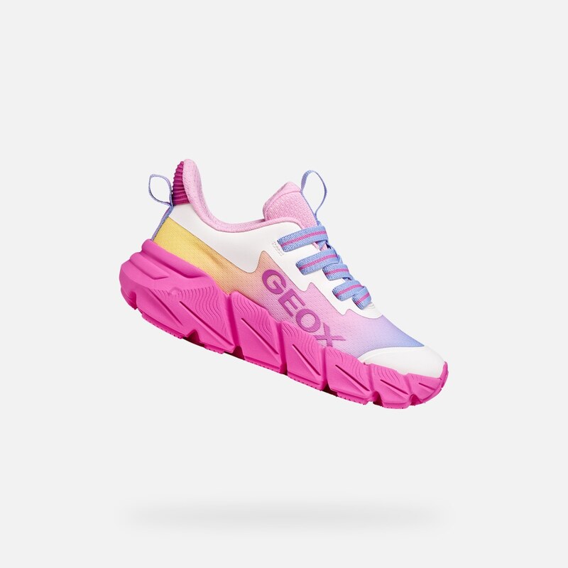 Dievčenské tenisky Geox Flexyper Fast ružová 68214175