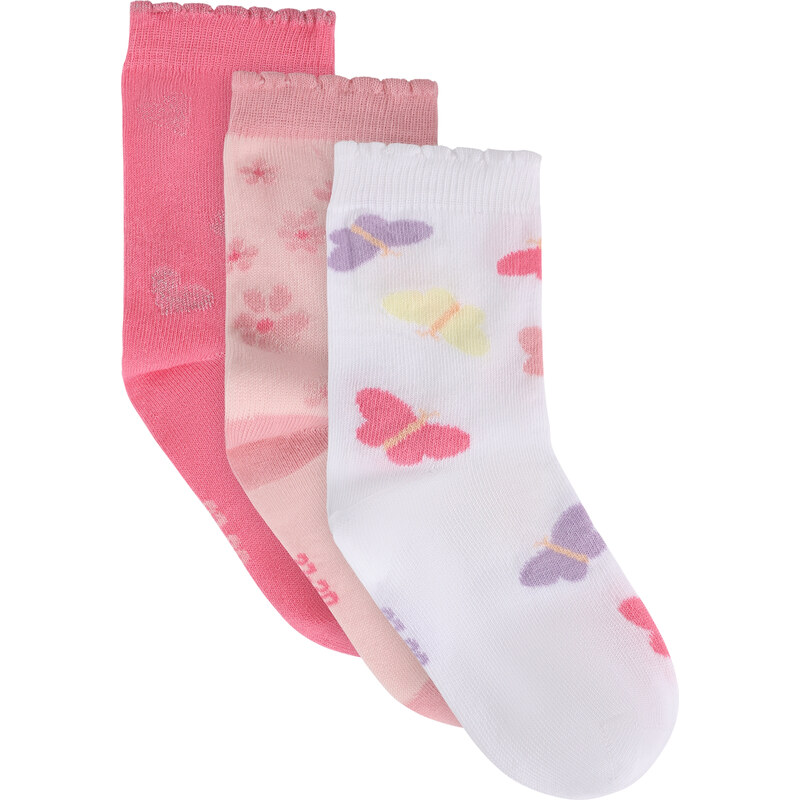 E-shop Minymo ponožky 3pack Raindrops on Roses