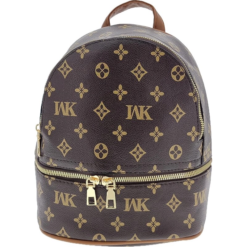 Turbo Bags Exkluzívny hnedý dámsky batoh 83I58 58285679