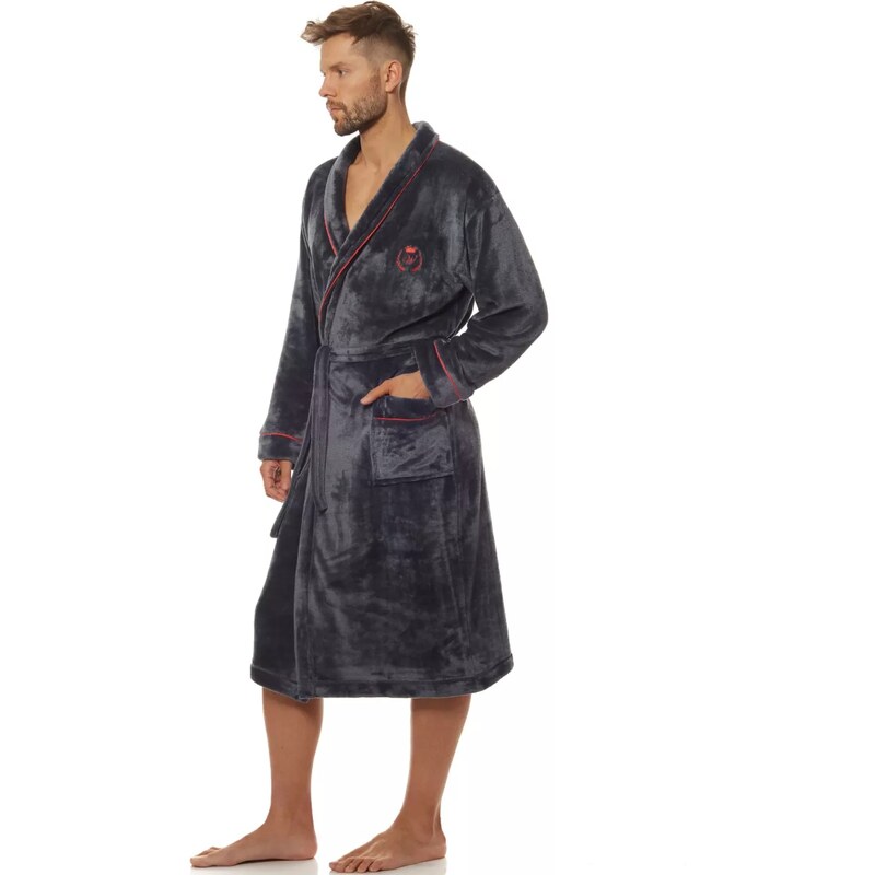 L&L Pánsky župan 2111 Luca graphite 58286490