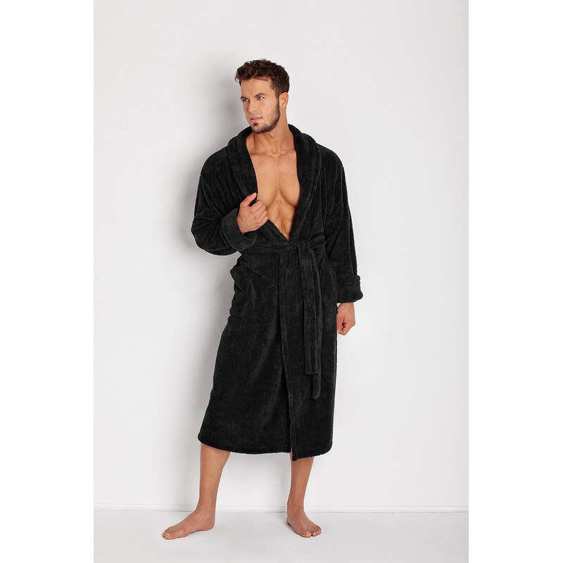 DKAREN Pánsky župan 130 black 58287189