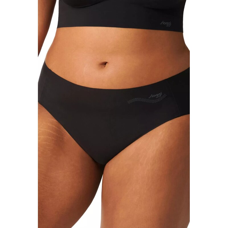 Sloggi Dámske brazilky Zero Feel hipster black 62234387