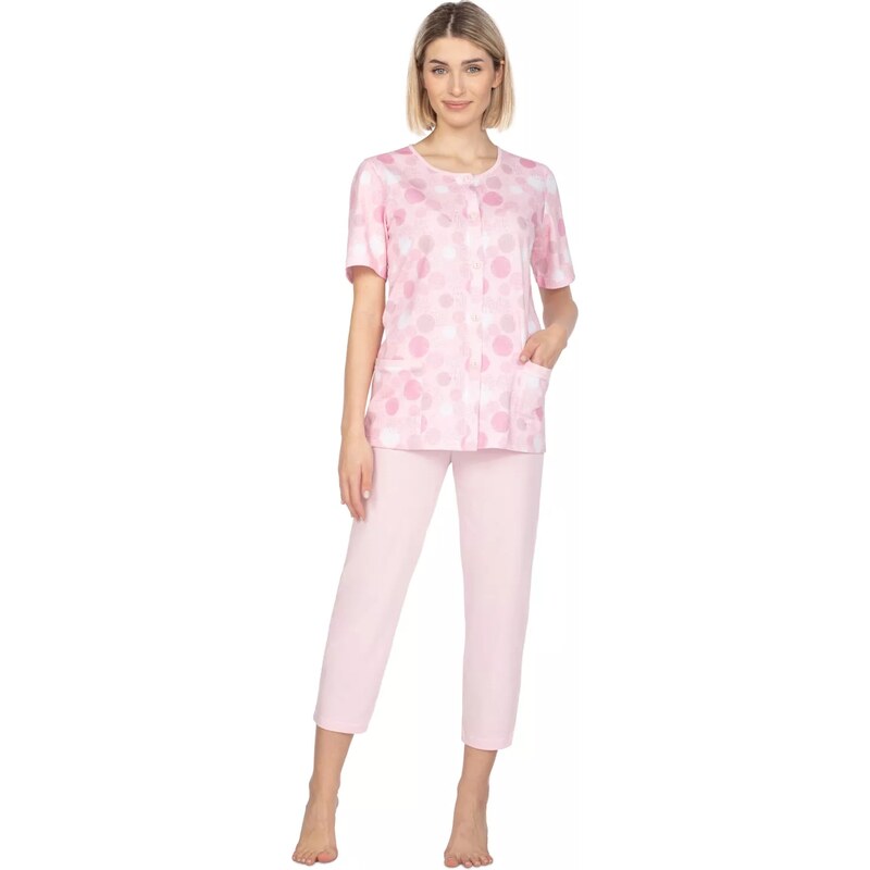 REGINA Dámske pyžamo 657 pink plus 58288984