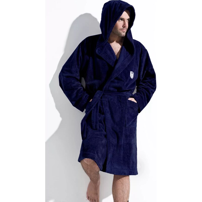 L&L Pánsky župan Iwo dark blue 58289085