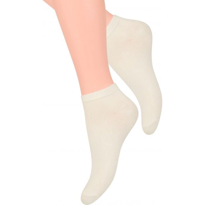 Steven Dámske ponožky 052 white 58301661