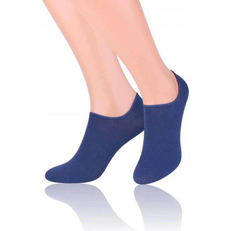 Steven Dámske ponožky Invisible 070 dark blue 58301683