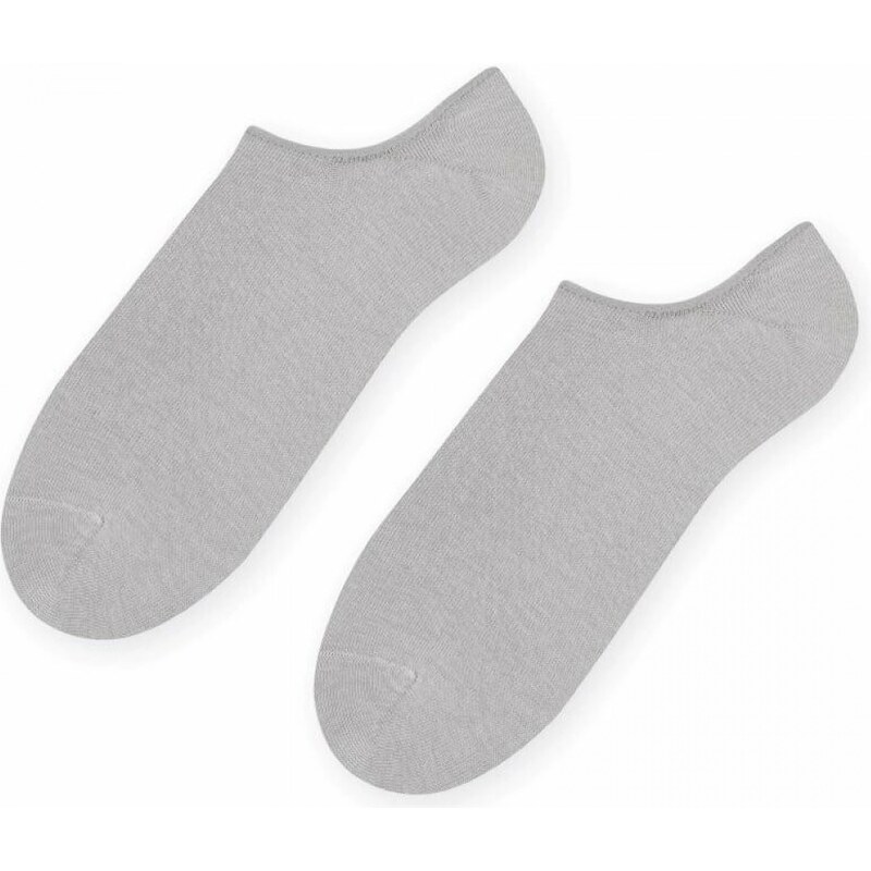 Steven Dámske ponožky Invisible 070 grey 58301684