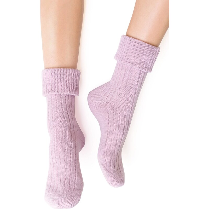 Steven Dámske ponožky 067 lila 58301737