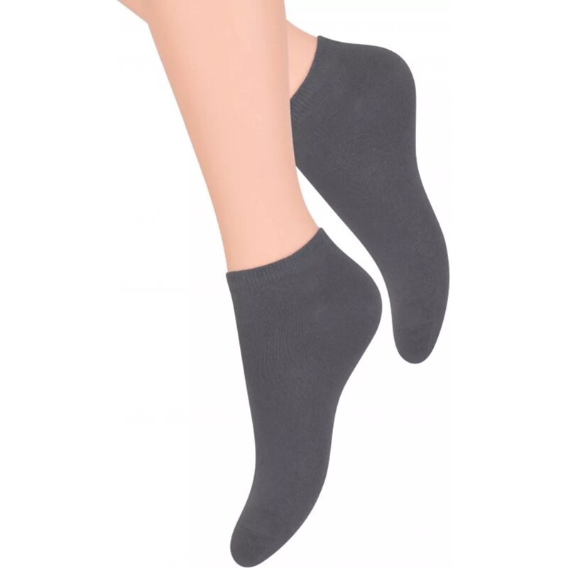 Steven Dámske ponožky 052 dark grey 58301958