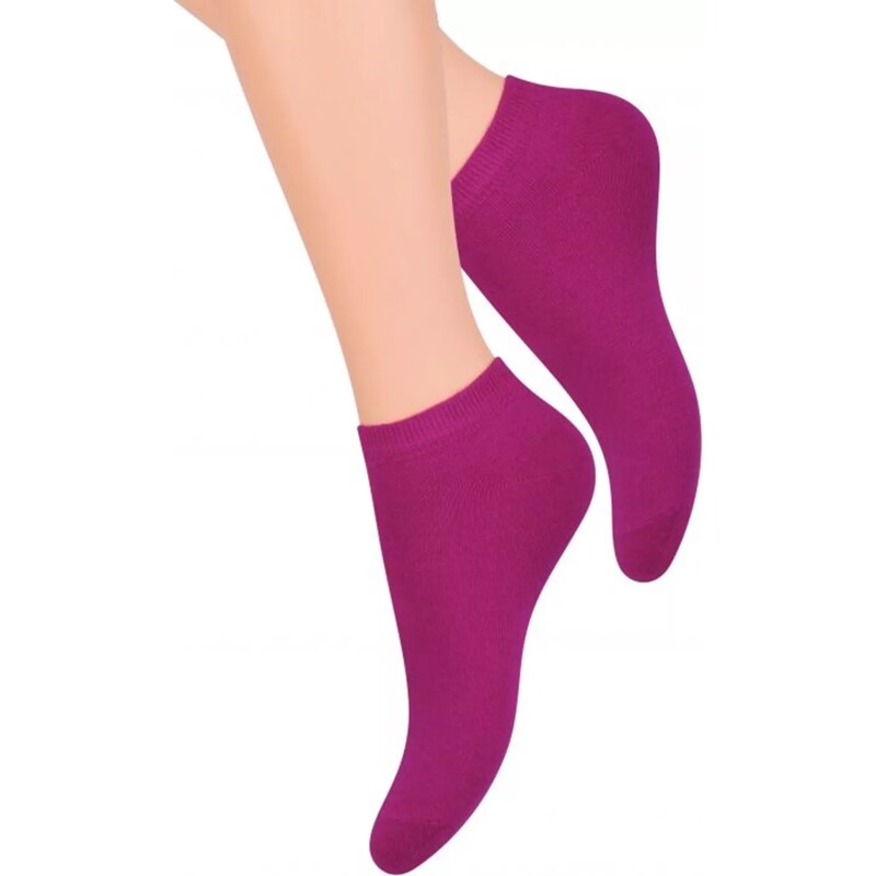 Steven Dámske ponožky 052 pink 58301965