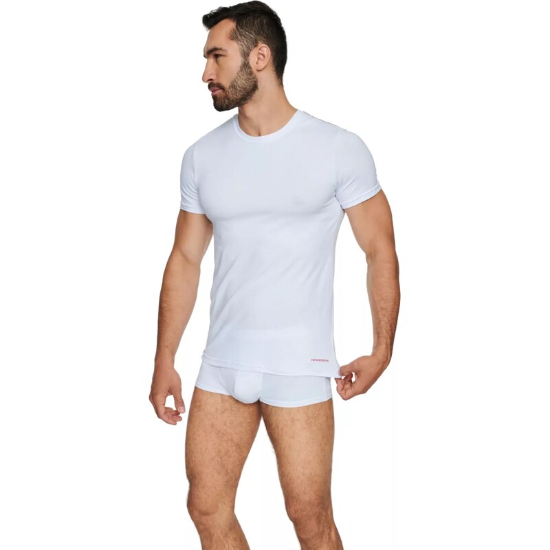 HENDERSON Pánske tričko 18731 Bosco white 58325542