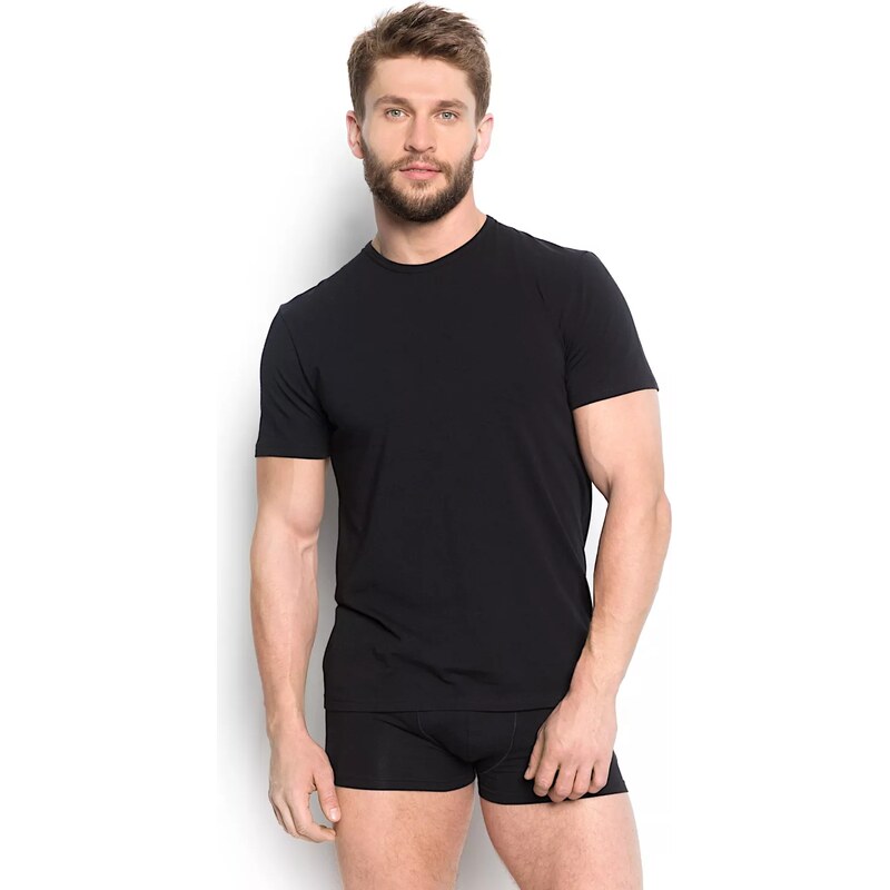 HENDERSON Pánske tričko 18731 Bosco black 58325543