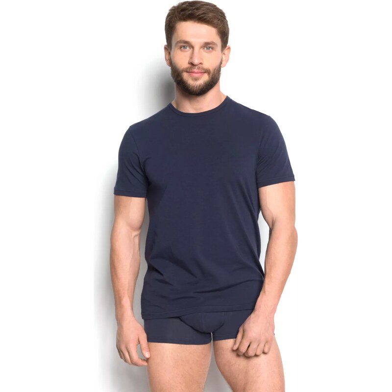 HENDERSON Pánske tričko 18731 Bosco blue 58325544