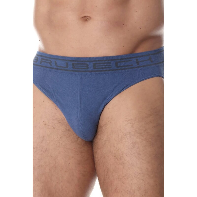 BRUBECK Pánske slipy 00290A blue 58325558