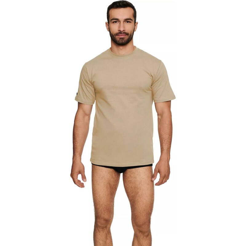 HENDERSON Pánske tričko 19407 T-line beige 58325547