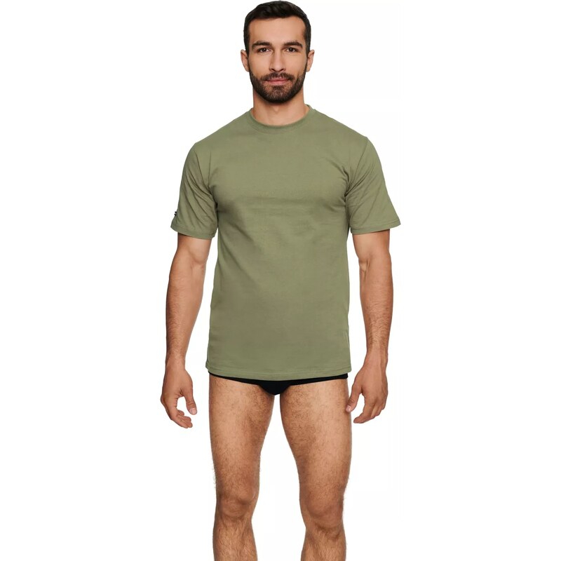 HENDERSON Pánske tričko 19407 T-line olive 58325548