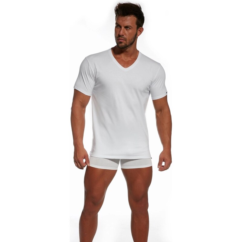 CORNETTE Pánske tričko 201 Authentic new white 58325609
