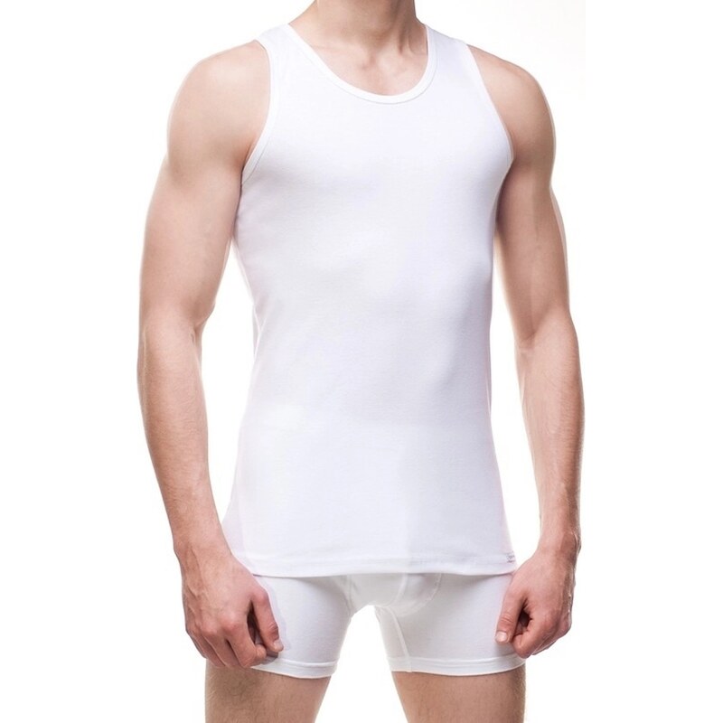 CORNETTE Pánsky nátelník 213 Authentic white 58361759