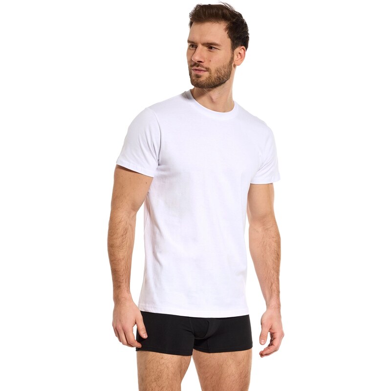 NOVITI Pánske tričko TT 002 white 58325693