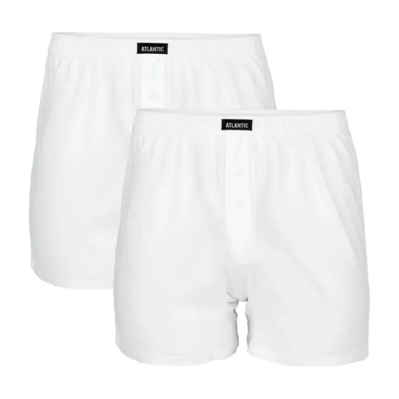 E-shop Atlantic Pánske trenírky 2 pack 003 white