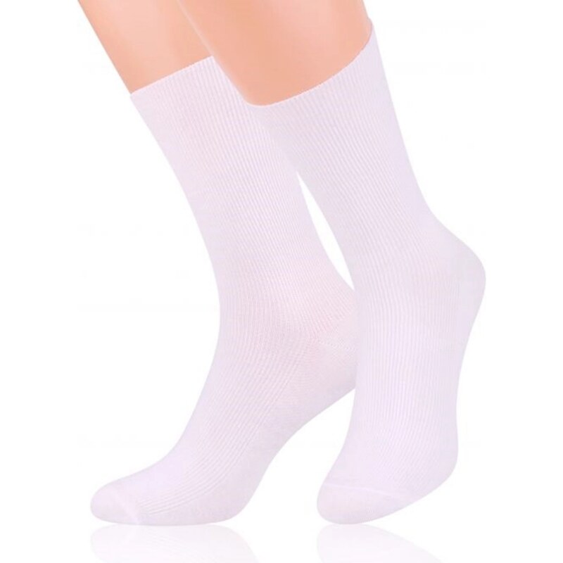 Steven Pánske ponožky 018 white 60350705