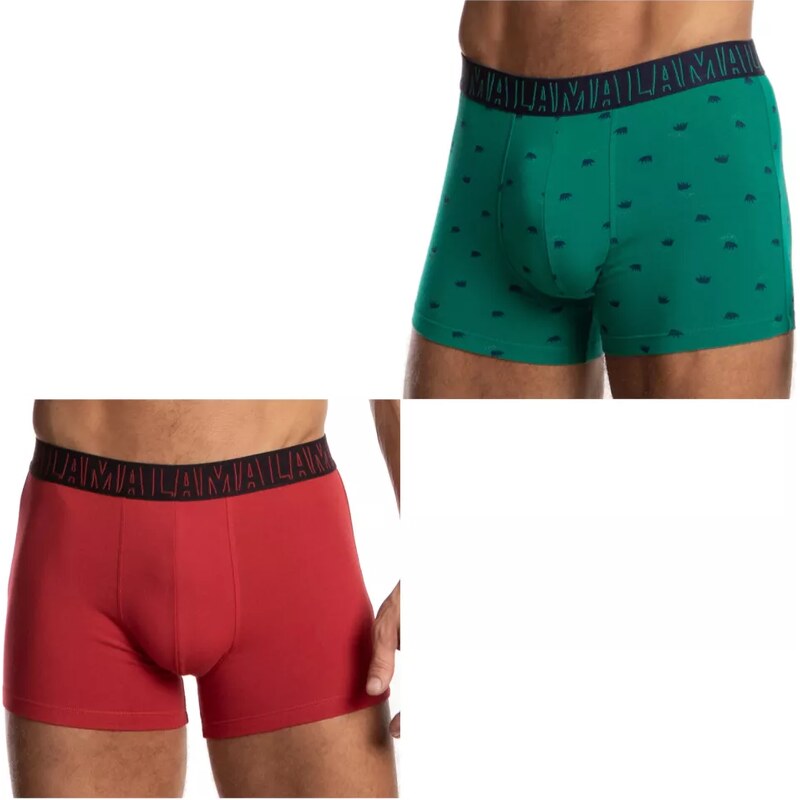 LAMA Pánske boxerky 2 pack 1056SZG 60665468