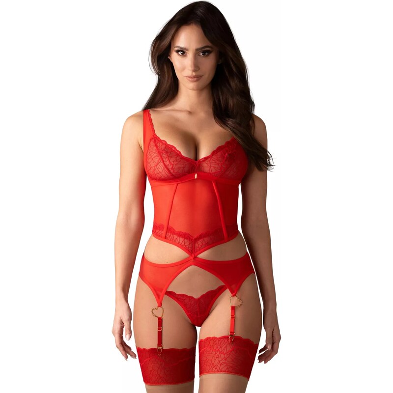 OBSESSIVE Dámsky erotický korzet Cupide Desir 62235882