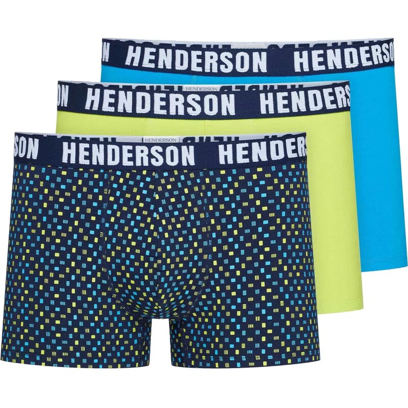 HENDERSON Pánske boxerky 3 pack 42255 Jet 61332628