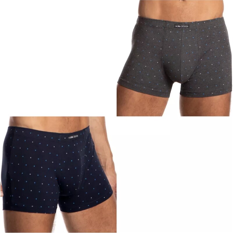 LAMA Pánske boxerky 2 pack 1060 SZ 63054283