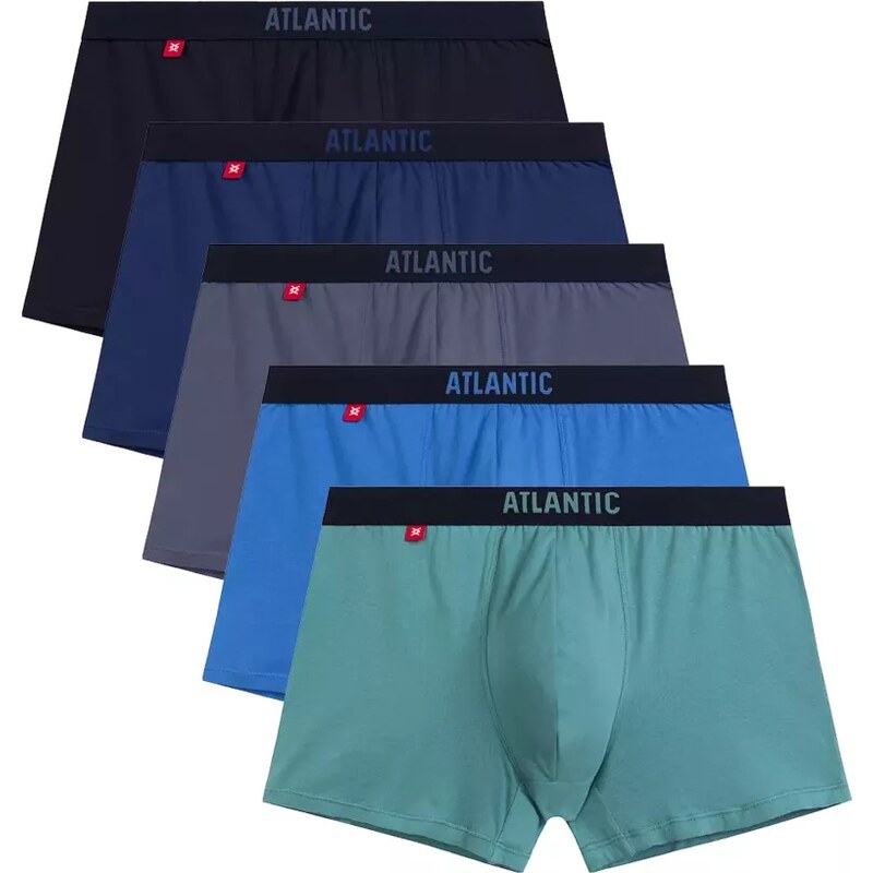 Atlantic Pánske boxerky 5 pack 5SMH 004/3 63091799