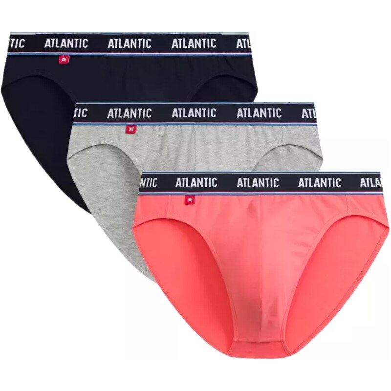 Atlantic Pánske slipy 3 pack 200 mix 63542322