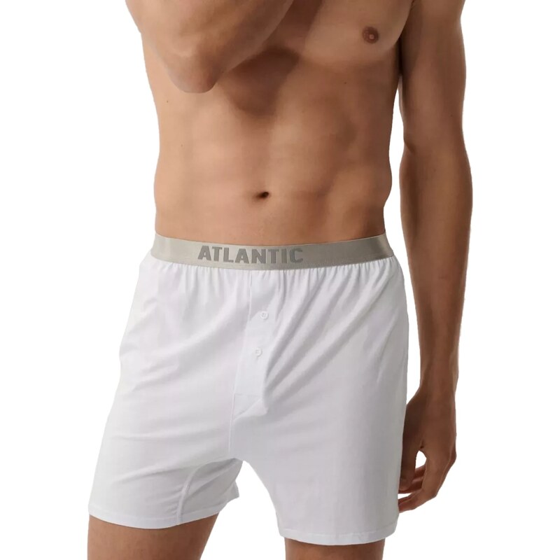 Atlantic Pánske trenírky 005 white 64016634