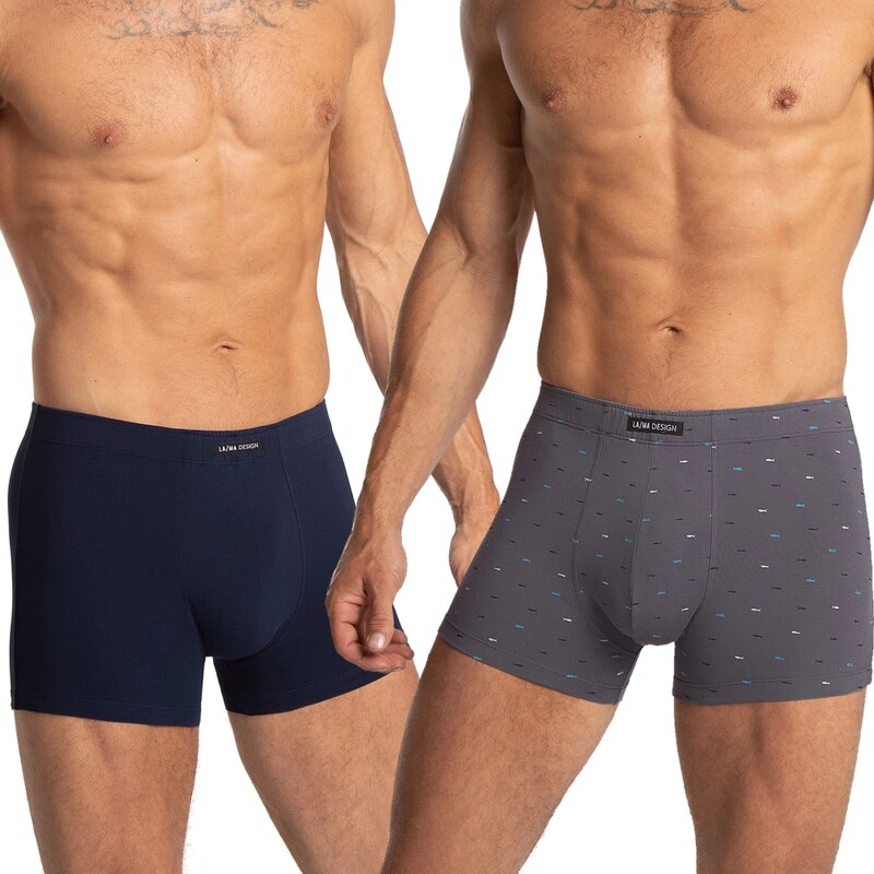 LAMA Pánske boxerky 2 pack 1076SZ plus 64150460