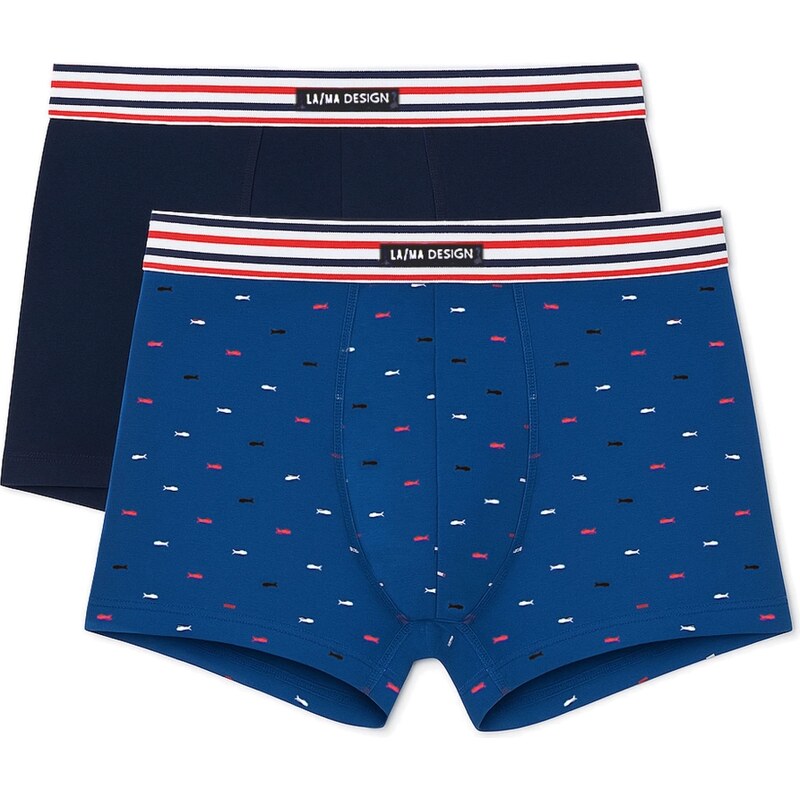 LAMA Pánske boxerky 2 pack 1066SZG 64150456