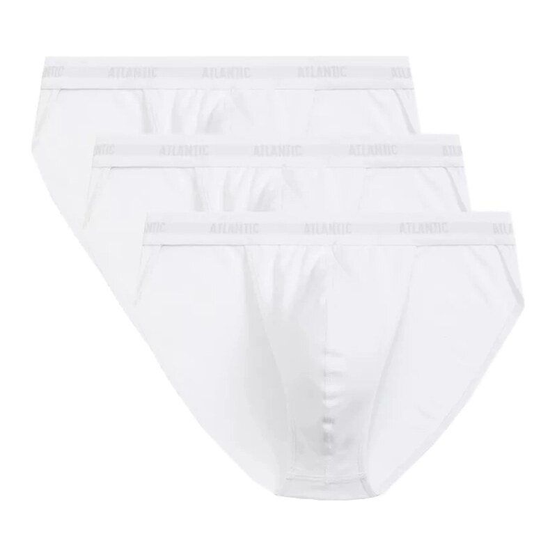 Atlantic Pánske tangá 3 pack 1582 white 64980514