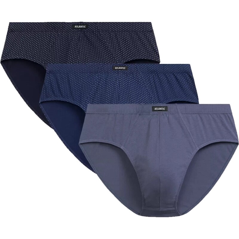 Atlantic Pánske slipy 3 pack 202 65492736