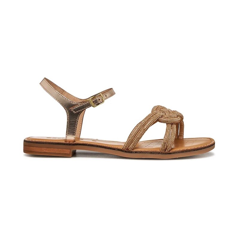 Kožené sandále Geox D MADDALUSIAC 68216637