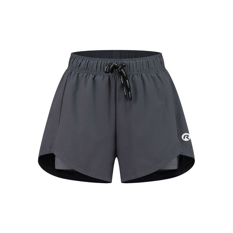 Rogelli dámske šortky 2v1 AYA grey XL 68215637