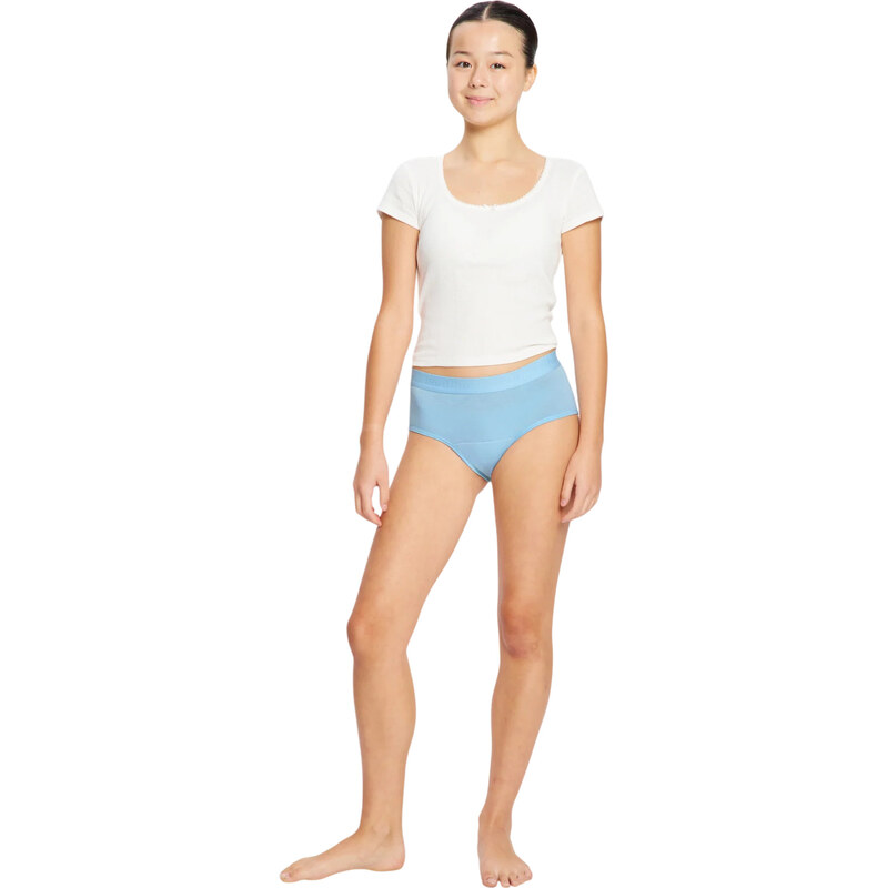 Dievčenské menštruačné nohavičky Modibodi Teen Hipster Boyleg Moderate 68216172