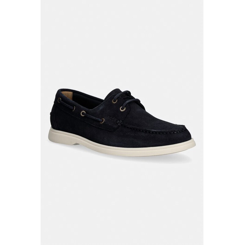 Pánske semišové poltopánky BOSS Sienne 68261418