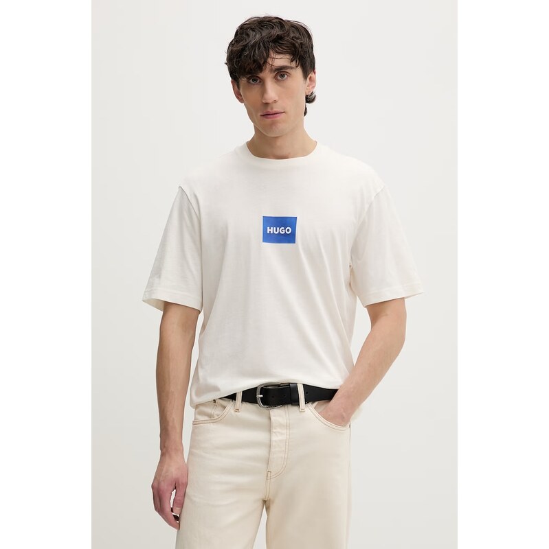 Bavlnené tričko Hugo Blue Nayonix 68216636