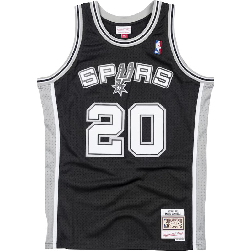 Mitchell & Ness NBA Manu Ginobili 02-03 Spurs Swingman Jersey - Pánske 68216961