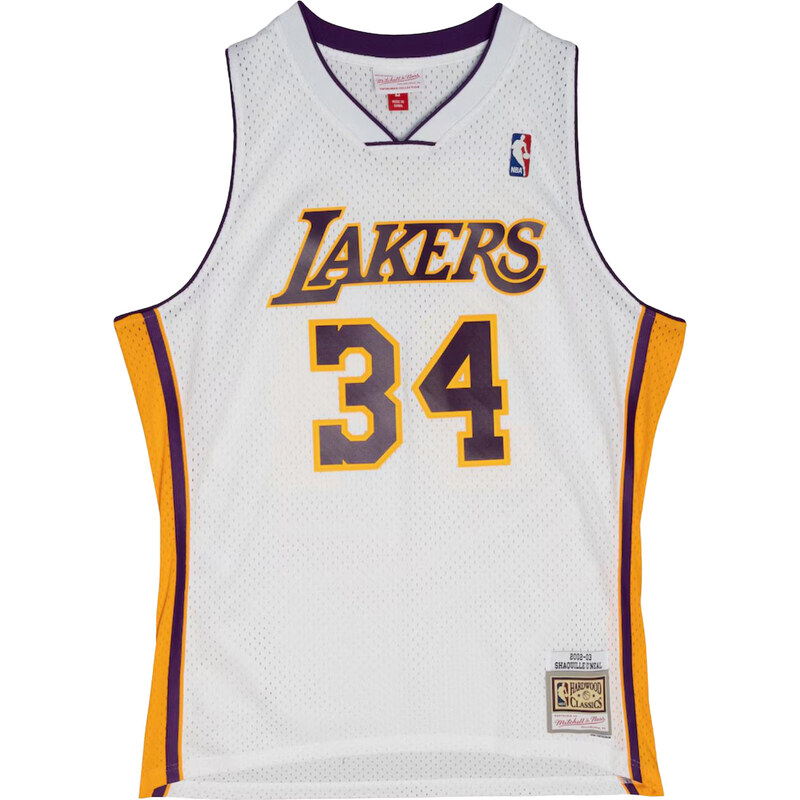 Mitchell & Ness NBA Shaquille Oneal Lakers 2002 Alternate Jersey - 68216962