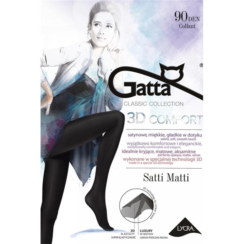 GATTA Dámske pančuchové nohavice Satti 62233602