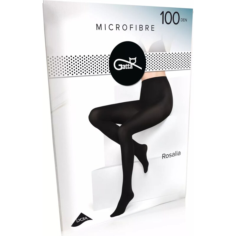 GATTA Dámske pančuchové nohavice Rosalia microfibre 100 den plus 65236900