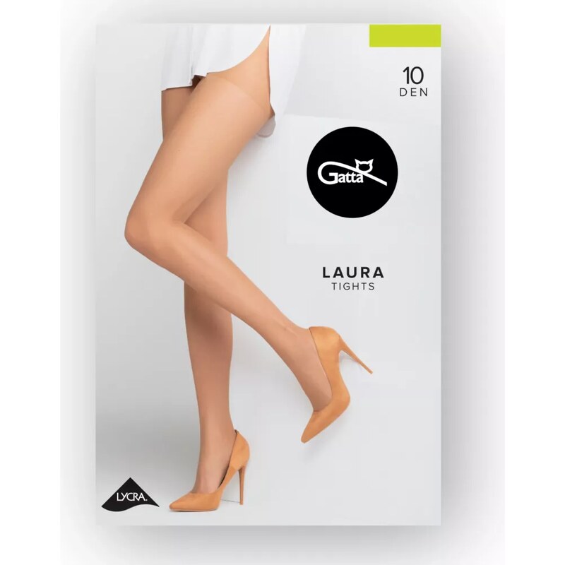 GATTA Dámske pančuchové nohavice Laura 10den 63554824