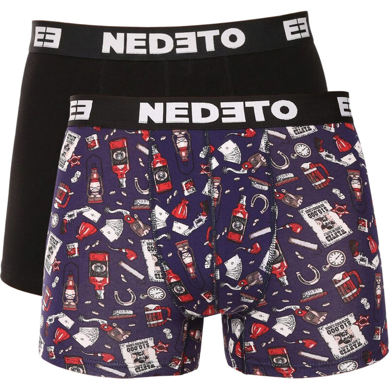 2PACK pánske boxerky Nedeto viacfarebné (2NBV5) 68218203